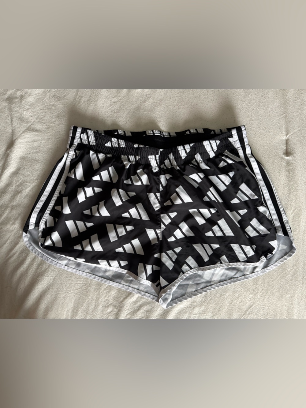 Women’s adidas Black Primegreen Running Shorts - 3”